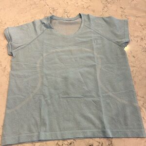 Light Blue Waist Length Swiftly Shirt